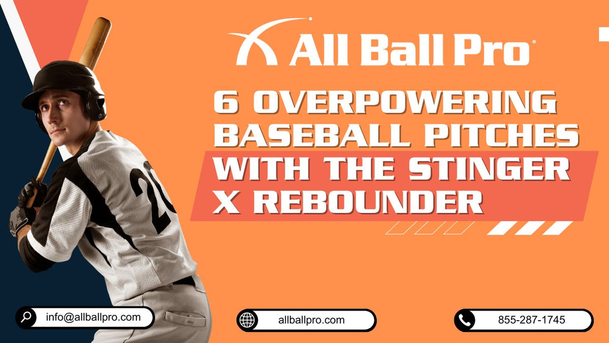 6 Overpowering Baseball Pitches with The Stinger X Rebounder