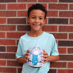 Peewee Rubber Passback Training Football (Ages 4-8)
