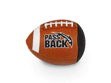 Peewee Composite Passback Training Football (Ages 4-8)