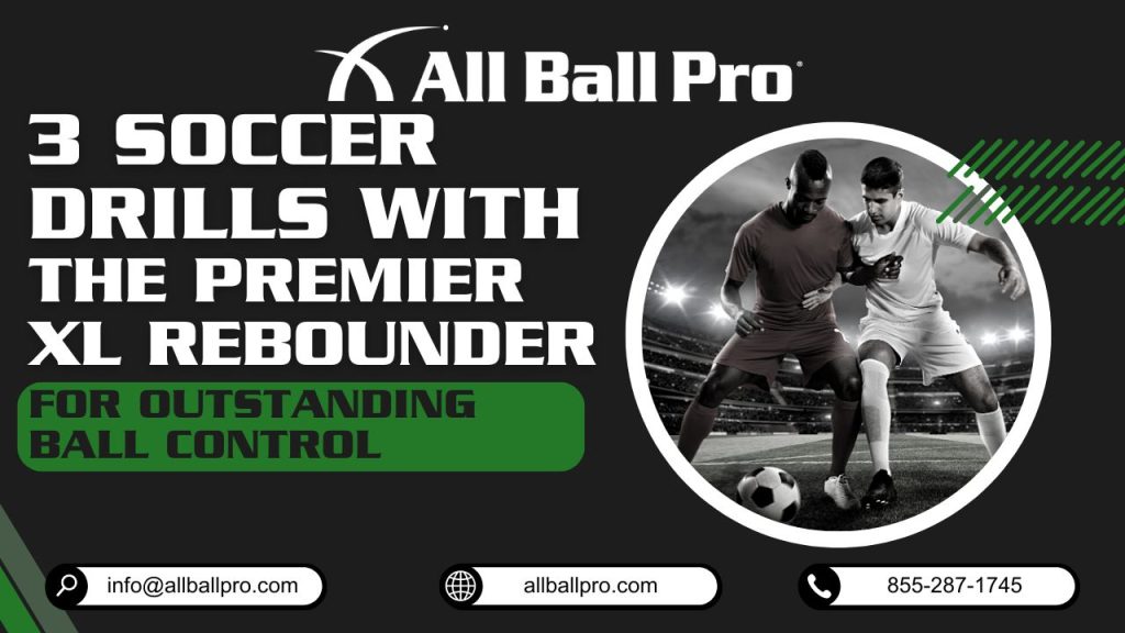 3 Soccer Drills with The Premier XL Rebounder For Better Ball Control Master your ball control skills with these three dynamic soccer drills using the Premier XL Rebounder. This article highlights three soccer drills that utilize the Premier XL Rebounder to enhance players' ball control skills. The drills focus on passing accuracy and first touch, dribbling agility and control, and shooting accuracy and technique. By incorporating these drills into their training routine, players can develop better ball control, improve technique, and gain a competitive edge on the field. The Premier XL Rebounder acts as the ideal training partner to help players take their skills to the next level.