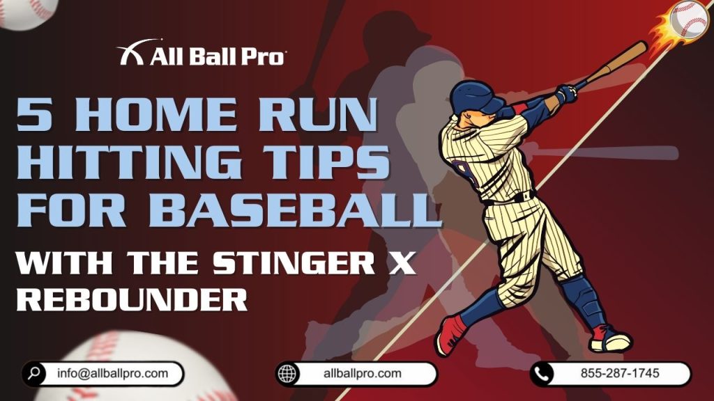5 Home Run Hitting Tips for Baseball with The Stinger X Rebounder
Learn how to hit more home runs with targeted drills and tips that focus on increasing your power and swing technique. The Stinger X Rebounder is your key to achieving consistent, powerful hits.
