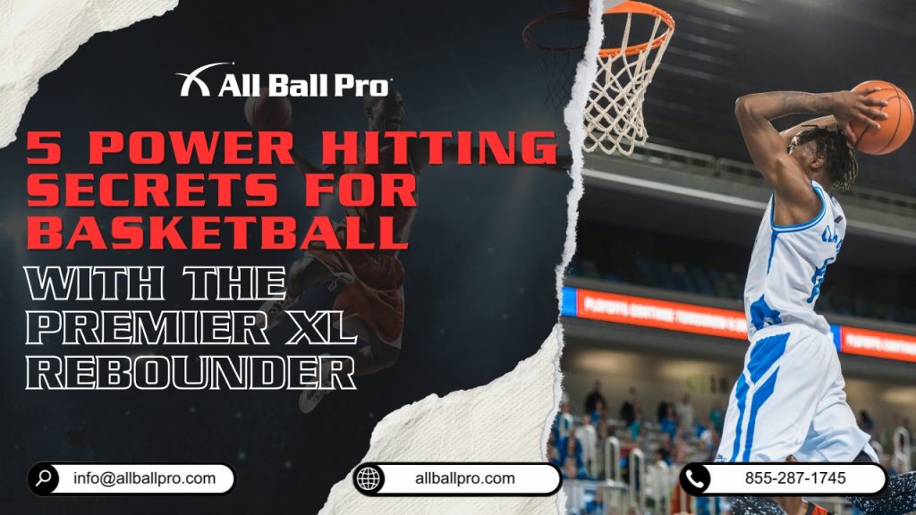 5 Power Hitting Secrets for Basketball with The Premier XL Rebounder
Unlock the power behind your basketball shooting with these 5 advanced drills designed to boost your accuracy and performance. With the Premier XL Rebounder by All Ball Pro, you'll maximize solo practice sessions and refine your technique, whether you're working on rapid-fire threes or pressure-packed free throws. Elevate your game and hit the court with confidence!