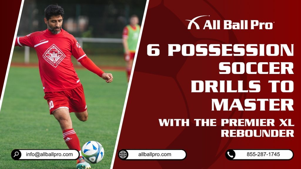 6 Possession Soccer Drills to Master with The Premier XL Rebounder
Master possession with soccer drills designed to improve control and precision. Ideal for players looking to dominate the midfield.