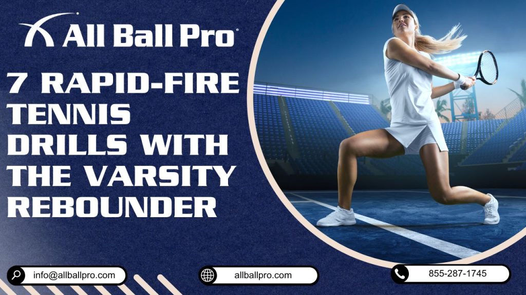 7 Rapid-Fire Tennis Drills with The Varsity Rebounder
The article details seven tennis drills using a basketball rebounder, covering various aspects of the game from volleys to agility training. It provides practical tips for players to improve their skills independently.