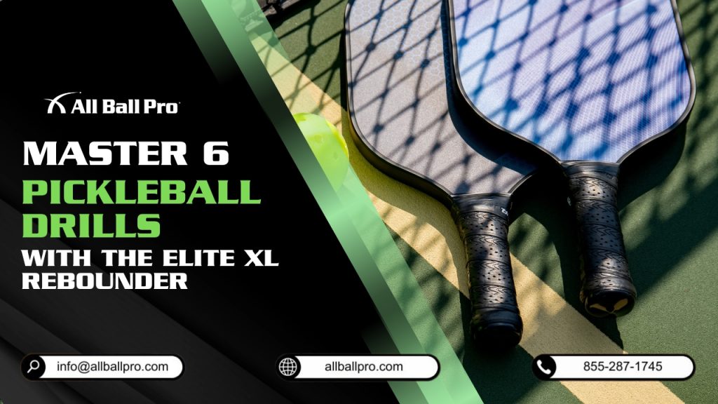 Master 6 Pickleball Drills with The Elite XL Rebounder
Enhance your pickleball performance with these six focused drills tailored for the Elite XL Rebounder. Each drill is designed to refine your control, accuracy, and reaction time. Perfect for players who want to take their game to the next level.