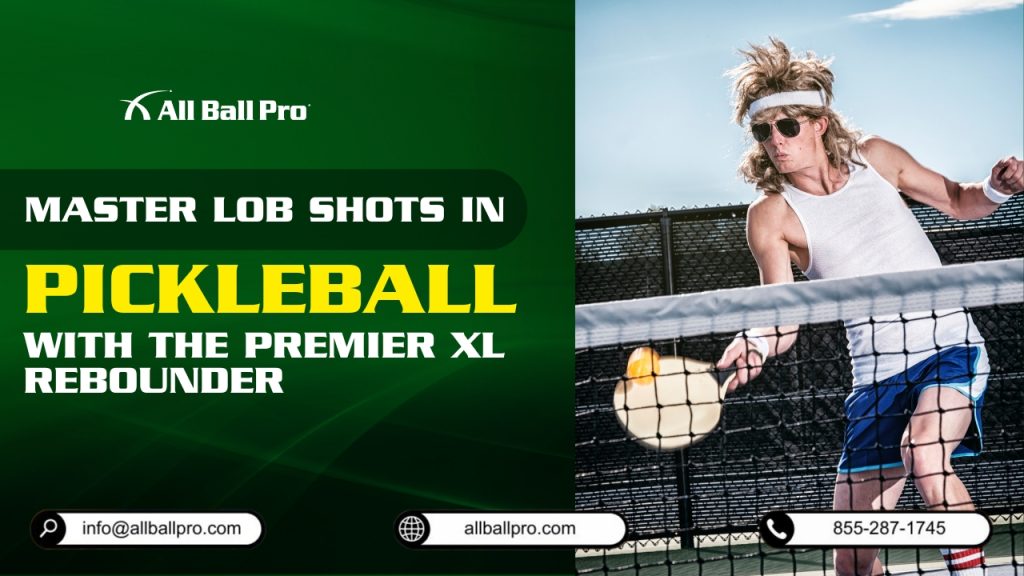 Master Lob Shots in Pickleball with The Premier XL Rebounder
Perfect your lob shots and add a new dimension to your game. These drills focus on height, placement, and precision to keep your opponents guessing. With The Premier XL Rebounder, practice is efficient and results-driven.