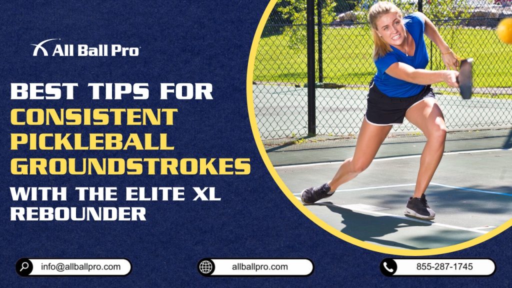 Best Tips for Consistent Pickleball Groundstrokes with The Elite XL Rebounder
Achieve groundstroke consistency with expert tips tailored for precision and power. This guide focuses on maintaining form and control throughout your game.