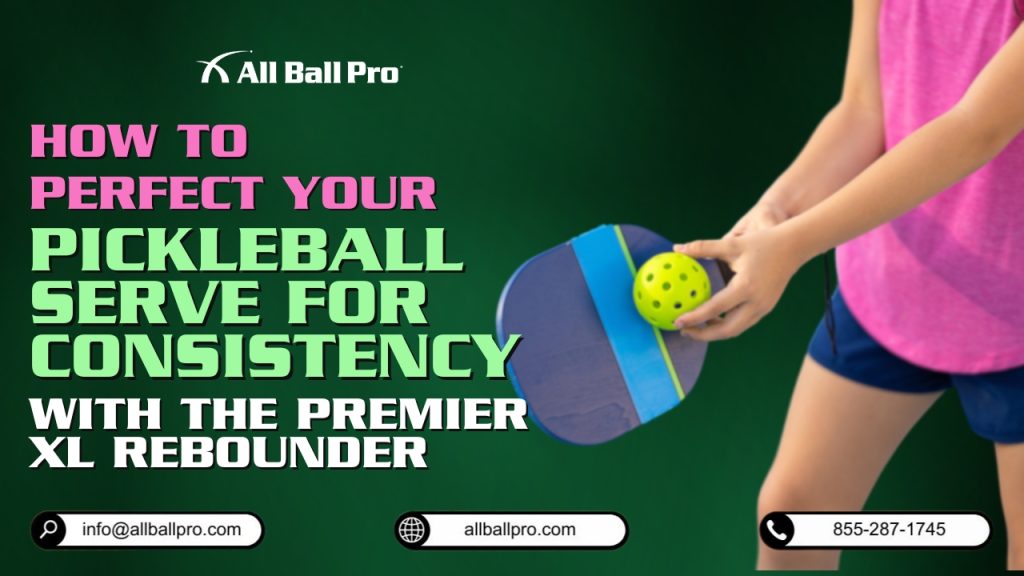 How to Perfect Your Pickleball Serve for Consistency with The Premier XL Rebounder
Achieve consistent and accurate serves with targeted drills designed to refine your technique. The Premier XL Rebounder is the ideal training partner for mastering this crucial skill in pickleball.