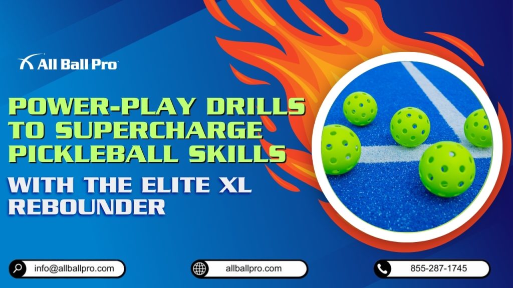 Power-Play Drills to Supercharge Pickleball Skills with The Elite XL Rebounder
Amplify your pickleball game with power-packed drills that enhance strength and speed. Perfect for building explosive energy, these sessions push your skills to the max. Dominate the court with confidence and precision.